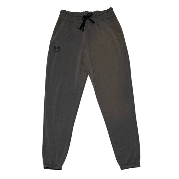 Under Armour Woman’s Rival Terry Jogger Set in Jet Grey Size XS/Small - Picture 7 of 13